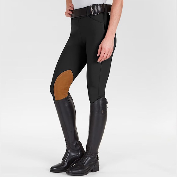 The Tailored Sportsman Black Tan Hunter Trophy Riding Breeches Size 30L NWT